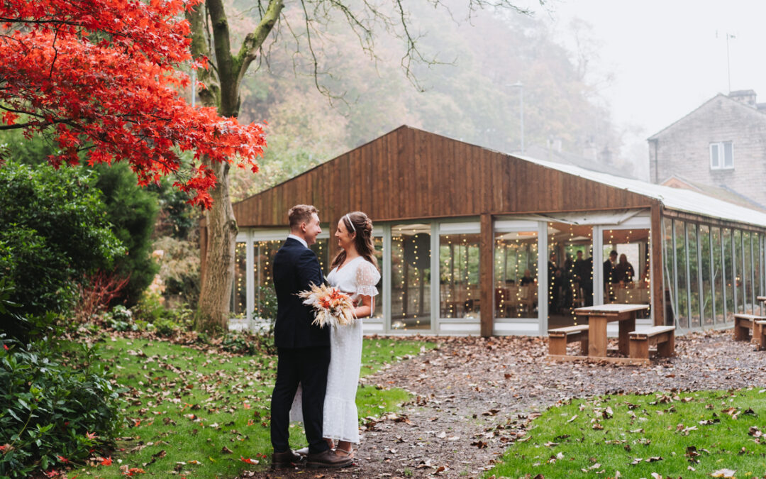 A Twilight Wedding at The Woodman Inn